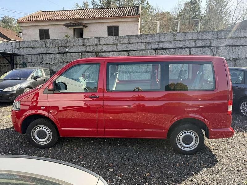 Usado VW T5 Trendline 140 CV (102 kW) 2014 Rojo Van