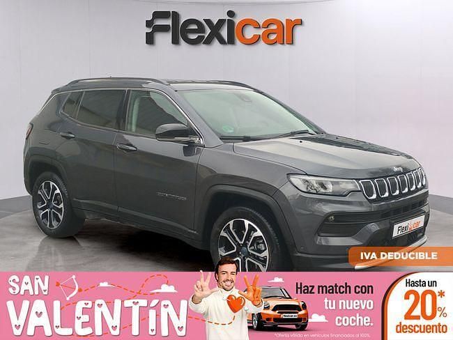 Gris Usado 2021 Jeep Compass Limited SUV | 19.980 € (Un poco caro) - Imagen 1/4