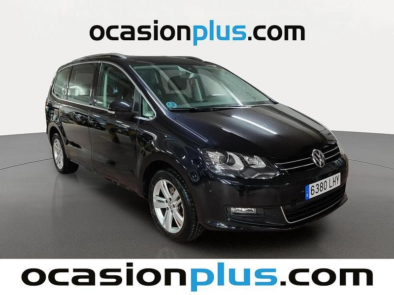 Usado VW Sharan Advance 150 CV (110 kW) 2020 Negro Monovolumen
