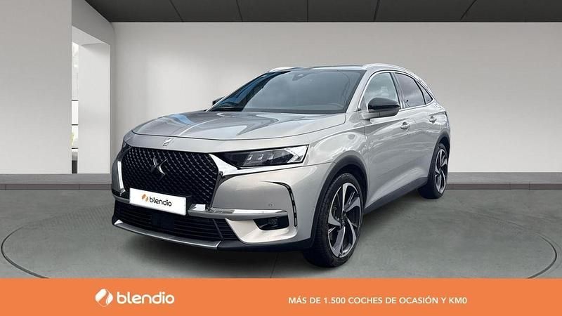 Usado DS Automobiles DS7 Crossback Rivoli 225 CV (165 kW) 2021 Gris SUV
