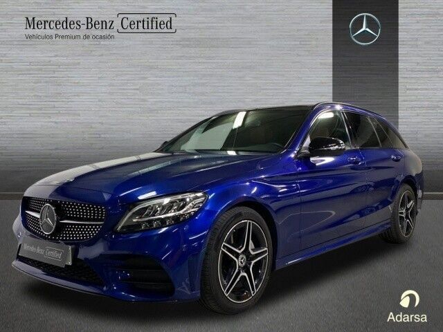 Azul Usado 2019 Mercedes C220 Familiar | 38.900 € - Imagen 1/4