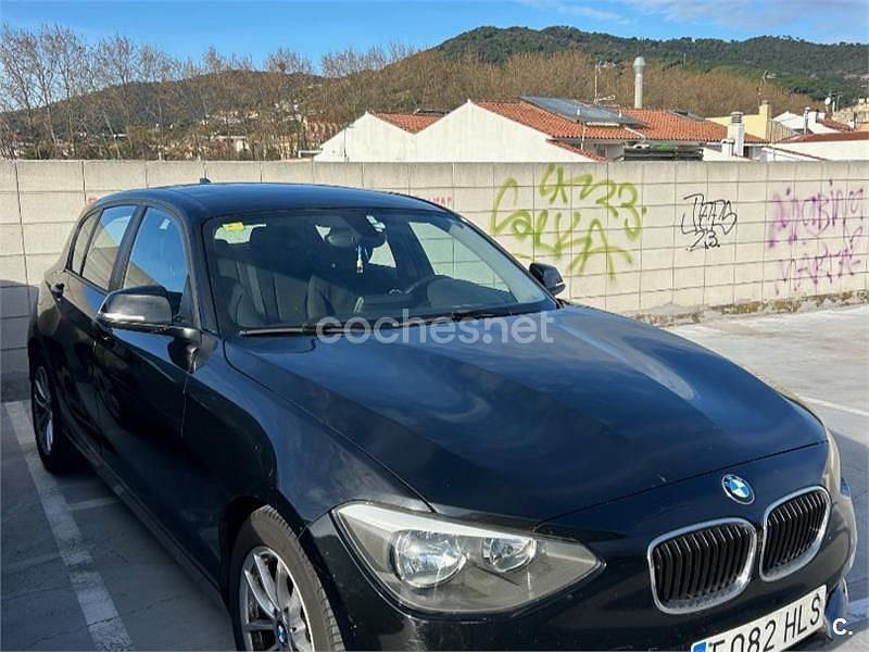Usado BMW 116 Efficient Dynamics 116 CV (85 kW) 2012 Negro Utilitario