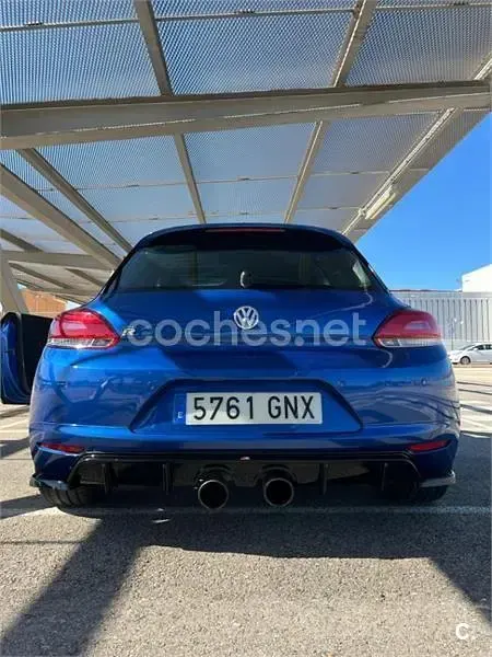 Usado VW Scirocco 210 CV (154 kW) 2009 Azul Coupe