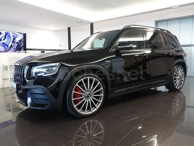 Usado Mercedes GLB35 AMG 306 CV (225 kW) 2021 Negro SUV