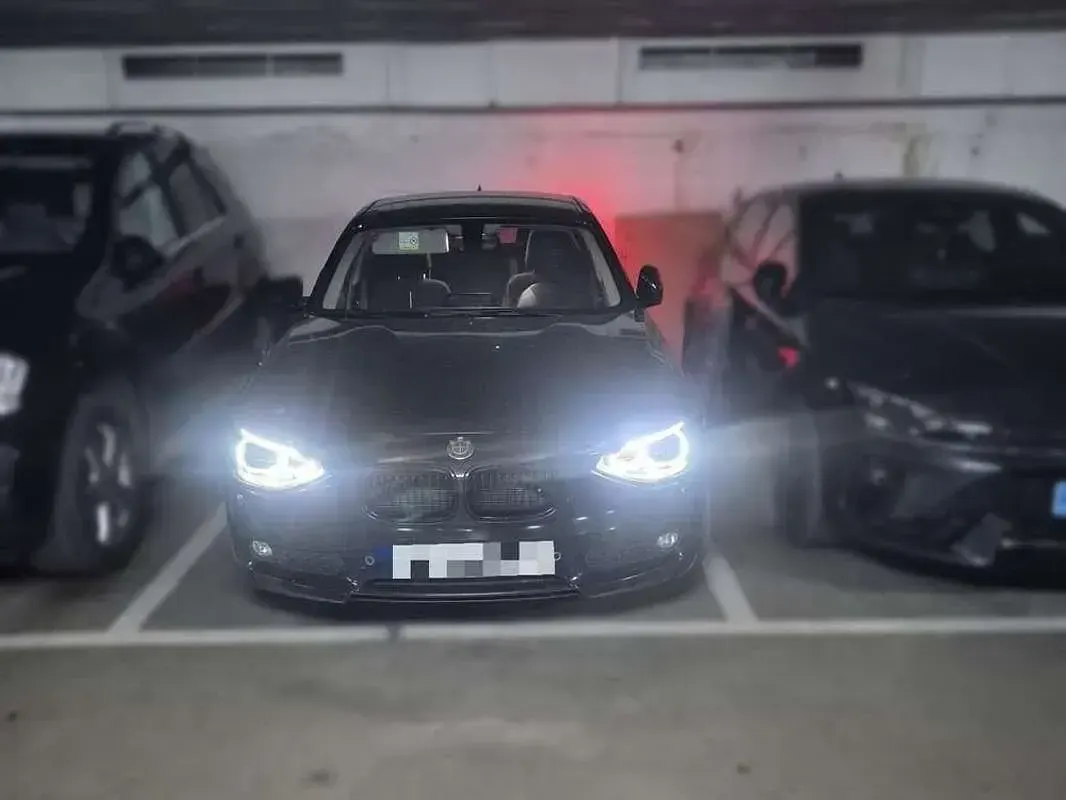 Usado BMW 116 116 CV (85 kW) 2014 Negro Utilitario