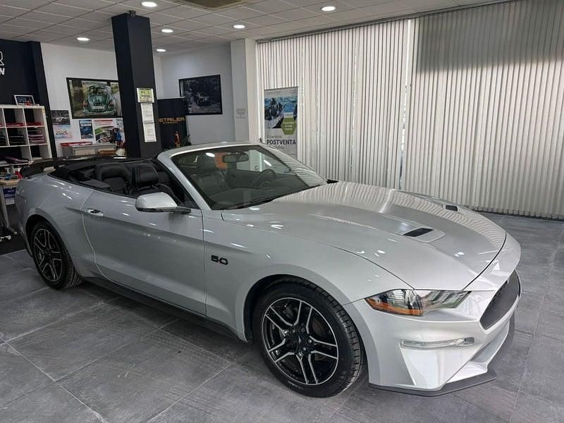 Usado Ford Mustang 314 CV (230 kW) 2018 Gris / plata Descapotable