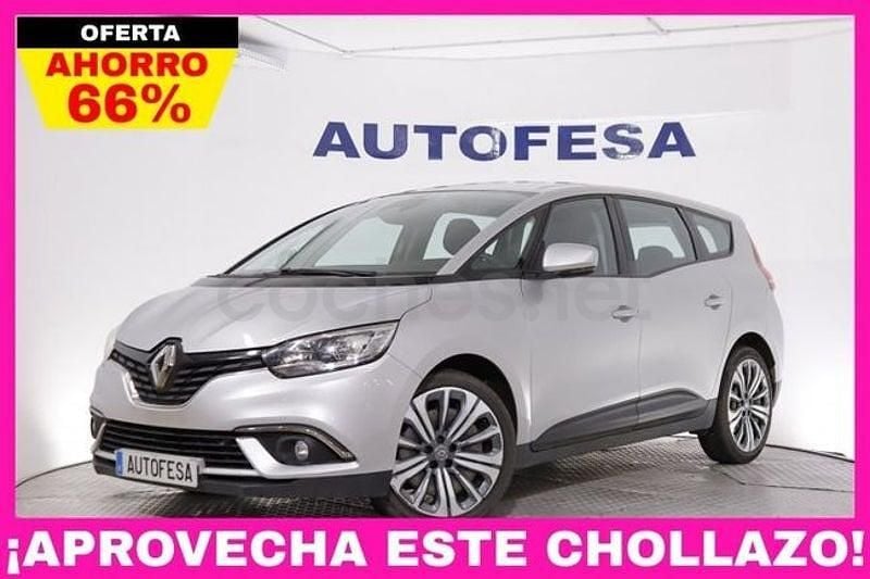 Usado Renault Grand Scénic IV Life 110 CV (80 kW) 2018 Gris / plata Monovolumen