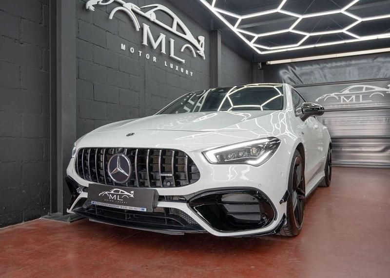 Usado Mercedes CLA45 AMG AMG 421 CV (309 kW) 2020 Blanco Coupe