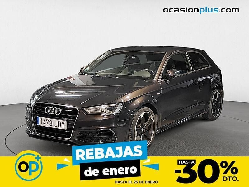 Marrón Usado 2015 Audi A3 S-Line Utilitario | 17.750 € (Precio justo) - Imagen 1/3