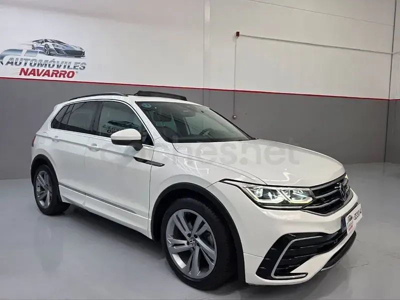 Usado VW Tiguan R-line 150 CV (110 kW) 2022 Blanco SUV