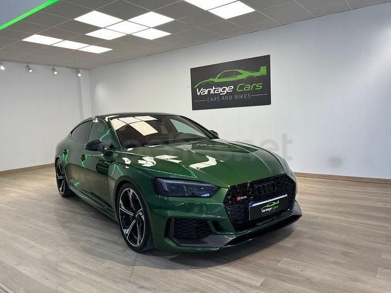 Usado Audi RS5 Sportback Exclusive 450 CV (330 kW) 2019 Verde Berlina