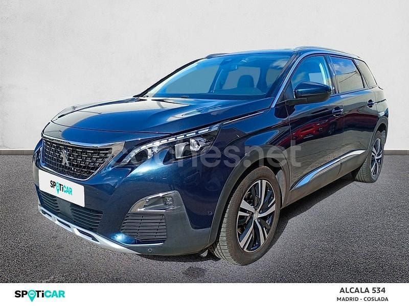 Azul Usado 2018 Peugeot 5008 Allure Monovolumen | 18.400 € (Precio justo) - Imagen 1/4