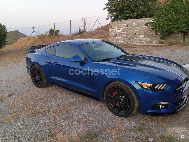 Azul Usado 2017 Ford Mustang GT Coupe | 39.800 € (Un poco caro) - Imagen 1/4