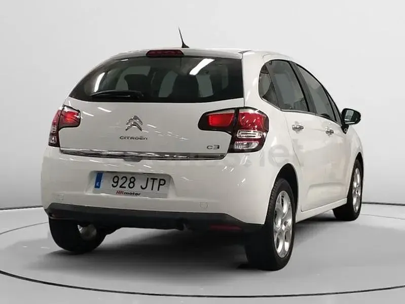 Usado Citroën C3 Live 82 CV (60 kW) 2015 Blanco Berlina