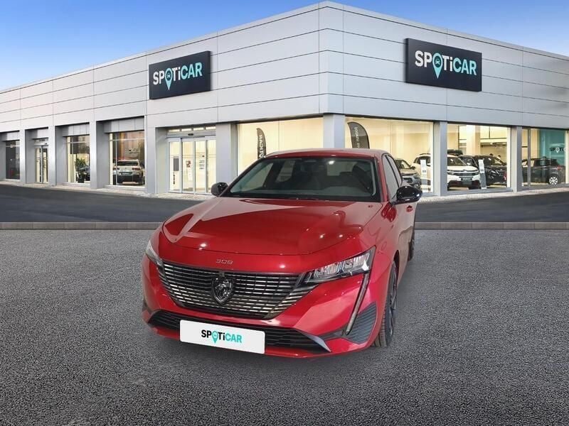 Rojo Usado 2024 Peugeot 308 Allure Berlina | 20.550 € (Buen precio) - Imagen 1/4