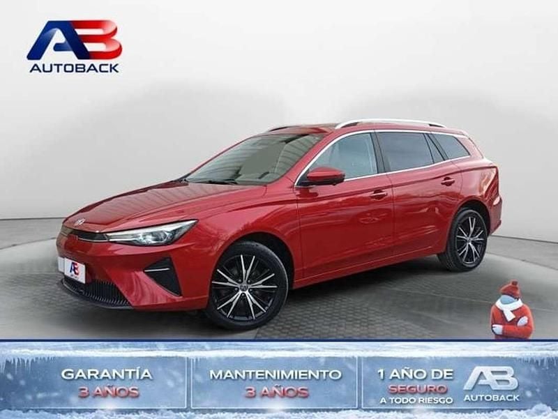 Rojo Usado 2023 MG MG5 EV Luxury Familiar | 15.357 € (Precio justo) - Imagen 1/2