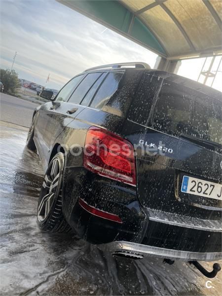 Usado Mercedes GLK220 170 CV (125 kW) 2015 Negro SUV