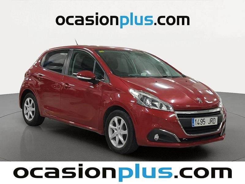 Usado Peugeot 208 Active 75 CV (55 kW) 2016 Rojo Utilitario
