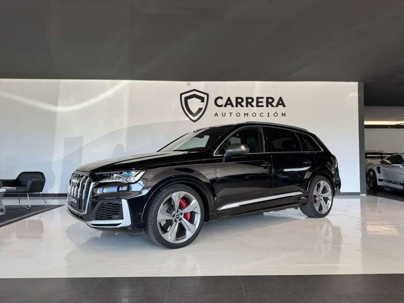 Negro Usado 2020 Audi SQ7 S-Line SUV | 81.500 € - Imagen 1/4