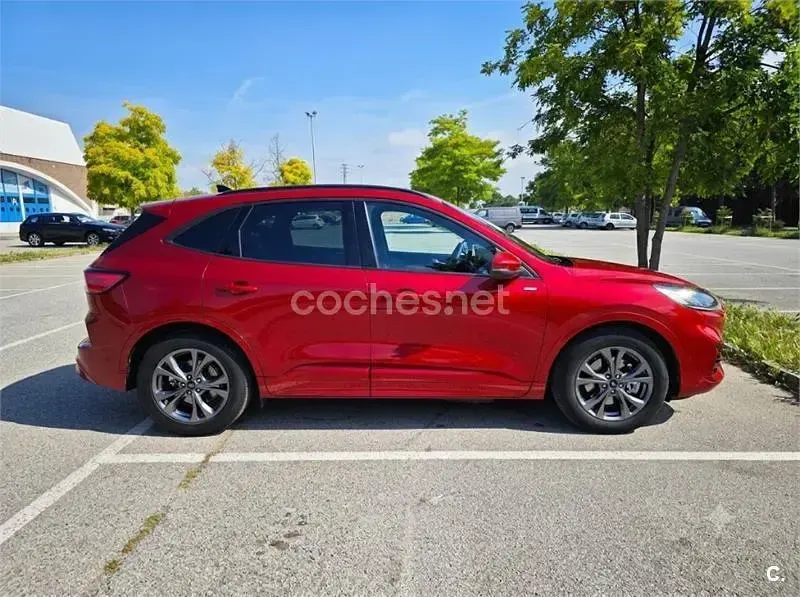 Usado Ford Kuga ST-Line X 225 CV (165 kW) 2020 Granate SUV