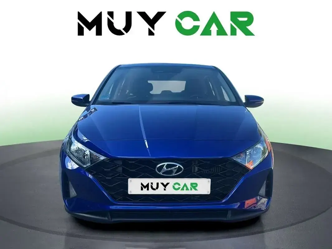 Usado Hyundai i20 101 CV (74 kW) 2022 Azul Utilitario