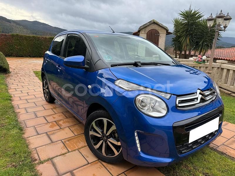 Usado Citroën C1 72 CV (52 kW) 2019 Azul Utilitario