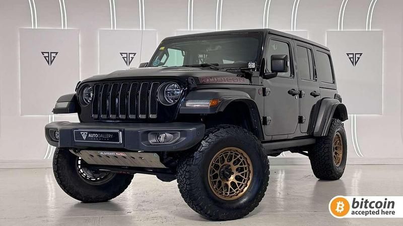 Negro Usado 2020 Jeep Wrangler Unlimited Rubicon SUV | 59.990 € - Imagen 1/4