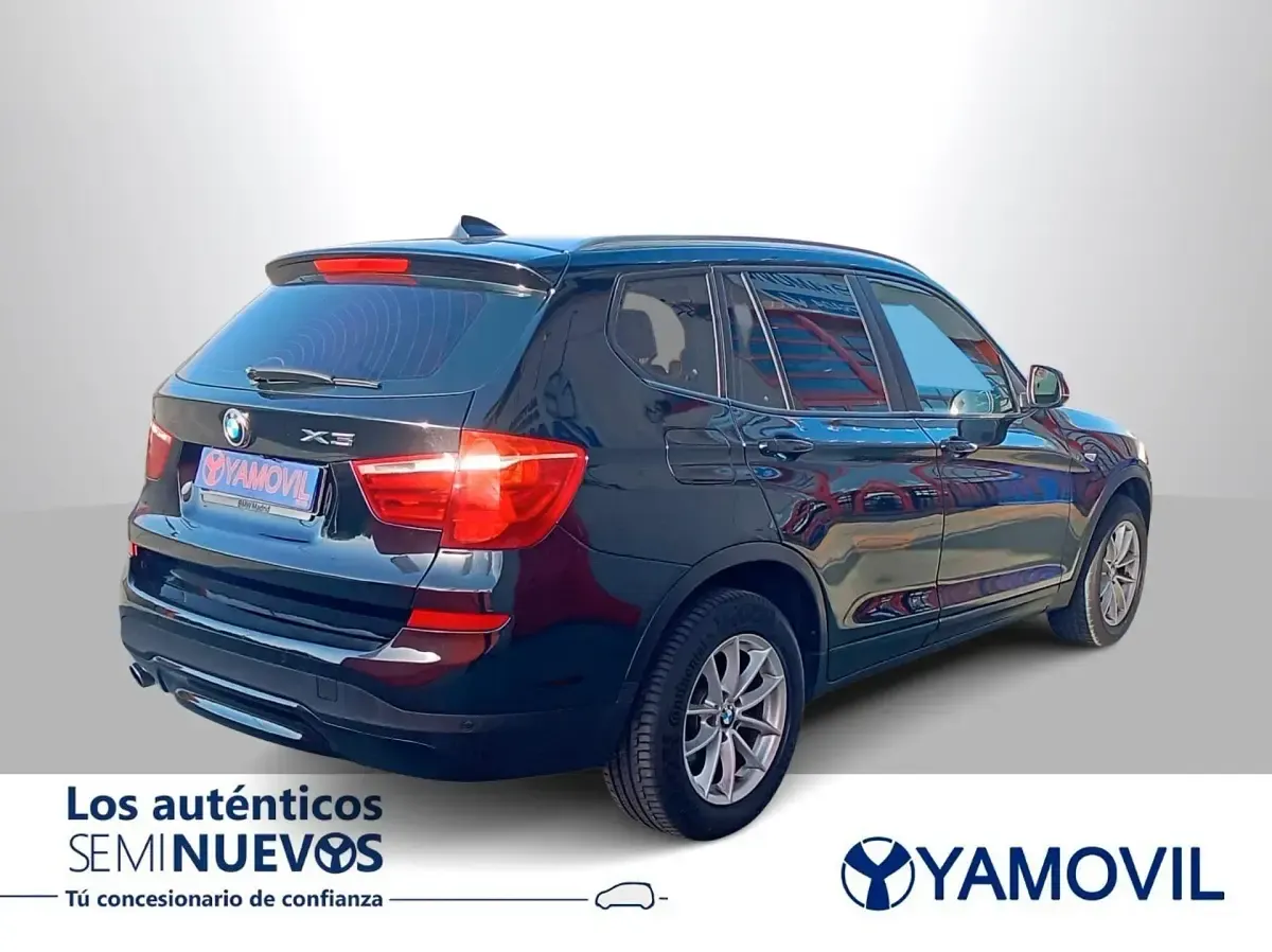 Usado BMW X3 190 CV (139 kW) 2017 Negro SUV
