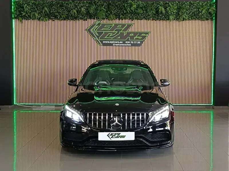 Usado Mercedes C63S AMG 510 CV (375 kW) 2016 Negro Berlina