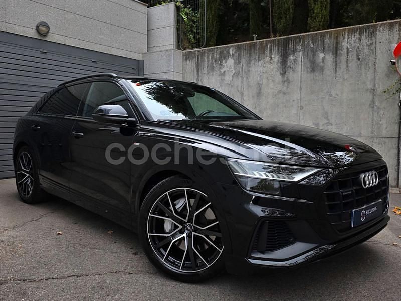 Negro Usado 2021 Audi Q8 S-Line SUV | 59.999 € (Precio justo) - Imagen 1/4