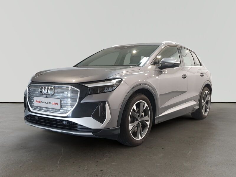 Gris Usado 2025 Audi Q4 e-tron SUV | 48.990 € - Imagen 1/4