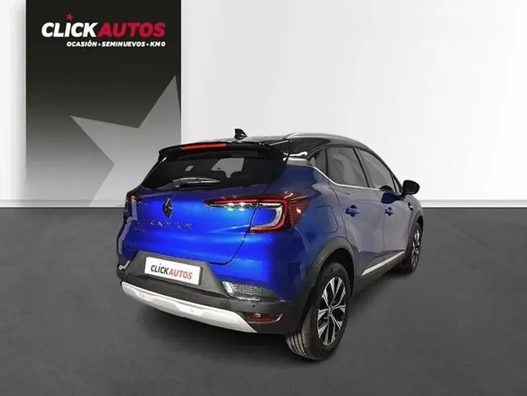 Usado Renault Captur Techno 90 CV (66 kW) 2024 Azul SUV