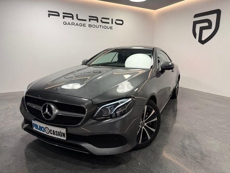 Usado Mercedes E350 286 CV (210 kW) 2019 Gris / plata Coupe