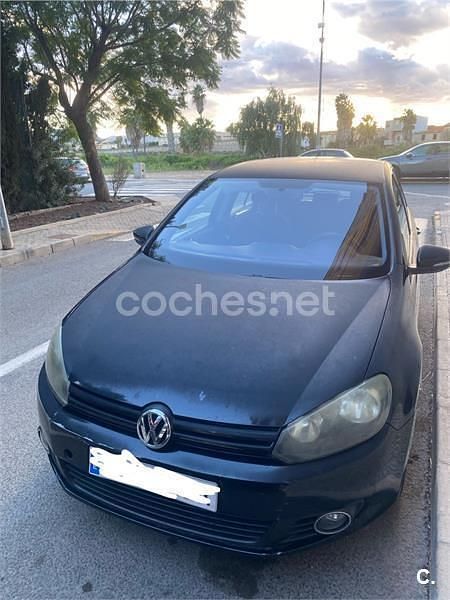 Negro Usado 2009 VW Golf VI Advance Berlina | 6000 € (Buen precio) - Imagen 1/4