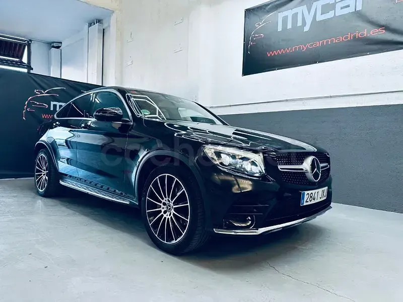 Usado Mercedes GLC250 204 CV (150 kW) 2017 Negro Coupe