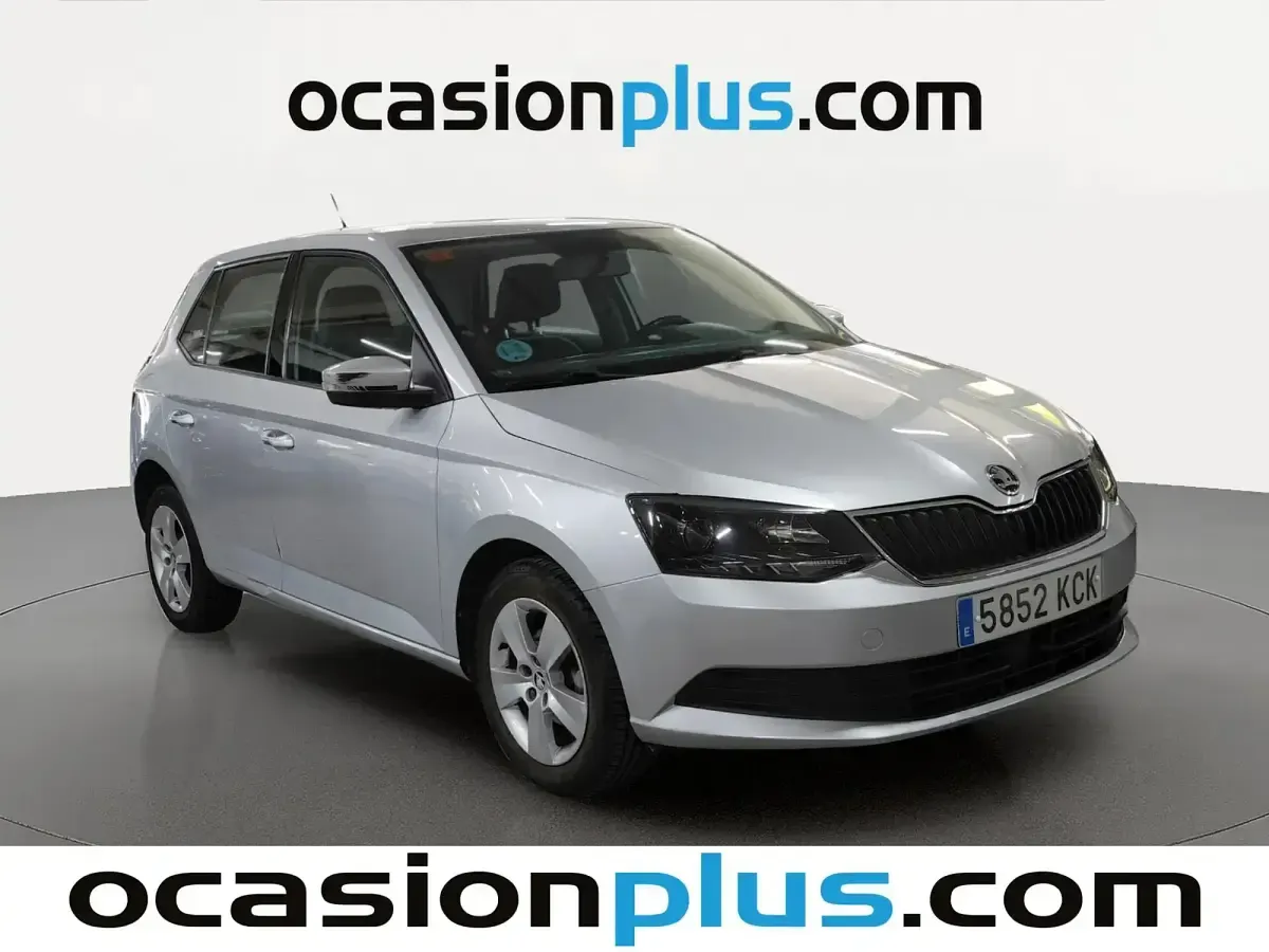 Usado Skoda Fabia 95 CV (69 kW) 2017 Gris