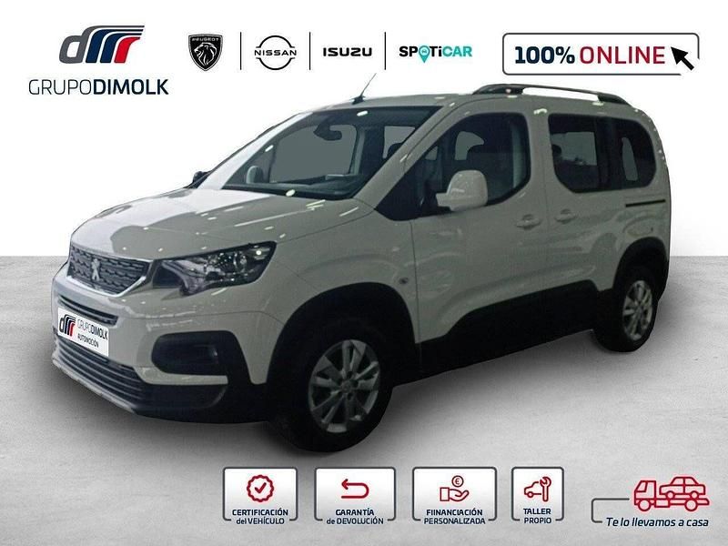 Blanco Usado 2021 Peugeot Rifter Allure Monovolumen | 16.500 € (Precio justo) - Imagen 1/4