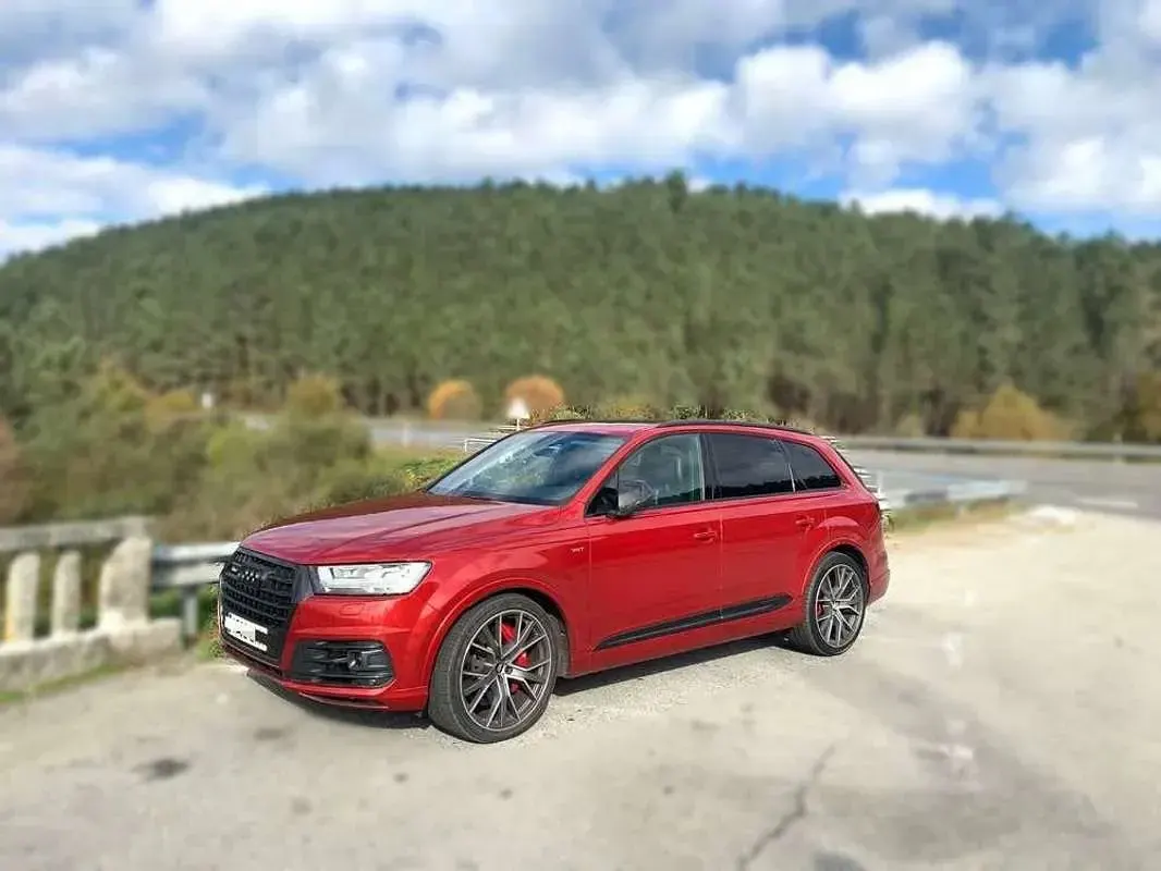 Usado Audi Q7 Premium 435 CV (319 kW) 2017 Rojo SUV