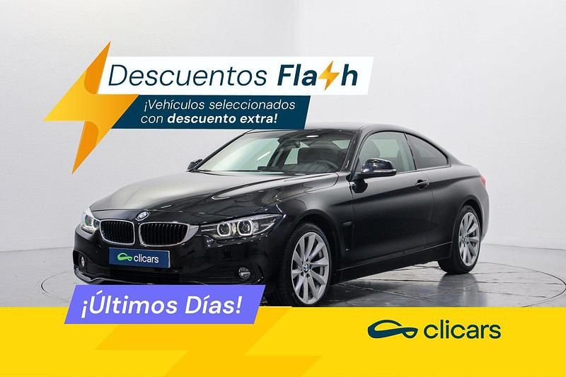 Usado BMW 420 190 CV (139 kW) 2017 Negro Coupe