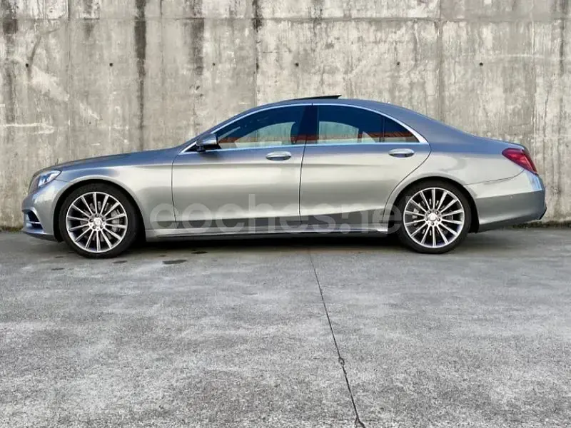 Usado Mercedes S400 333 CV (244 kW) 2013 Gris / plata Berlina