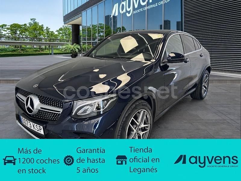 Azul Usado 2018 Mercedes GLC220 Coupe | 35.200 € (Buen precio) - Imagen 1/4