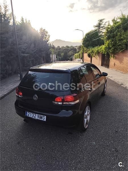 Usado VW Golf VI Sport 160 CV (117 kW) 2010 Negro Utilitario