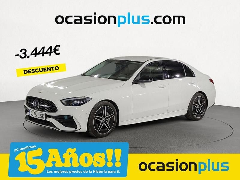 Blanco Usado 2021 Mercedes C220 Berlina | 37.890 € (Precio justo) - Imagen 1/4