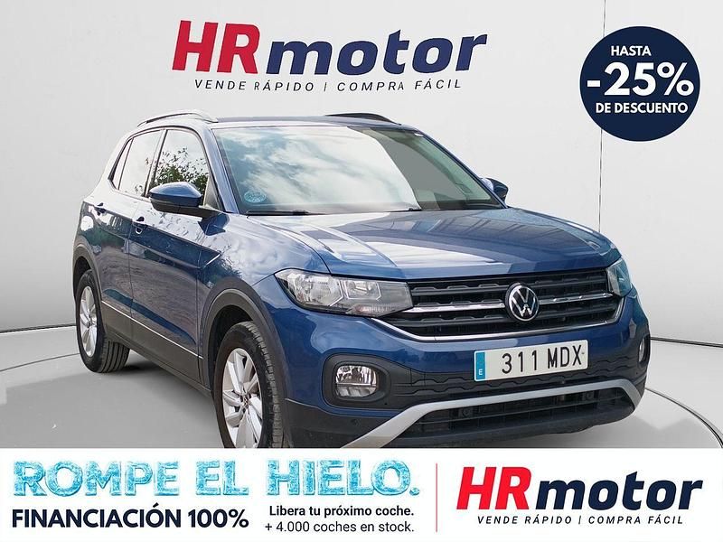 Usado VW T-Cross Advance 110 CV (80 kW) 2023 Azul SUV