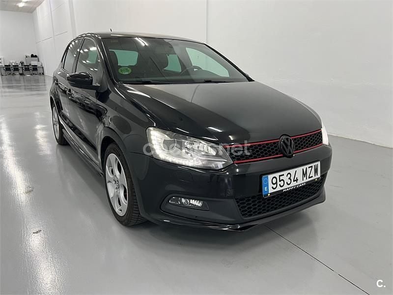Usado VW Polo GTI 180 CV (132 kW) 2011 Negro Utilitario