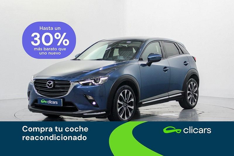 Azul Usado 2019 Mazda CX-3 SUV | 16.990 € (Precio justo) - Imagen 1/4