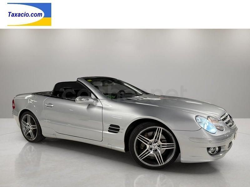 Usado Mercedes SL500 306 CV (225 kW) 2006 Gris / plata Descapotable