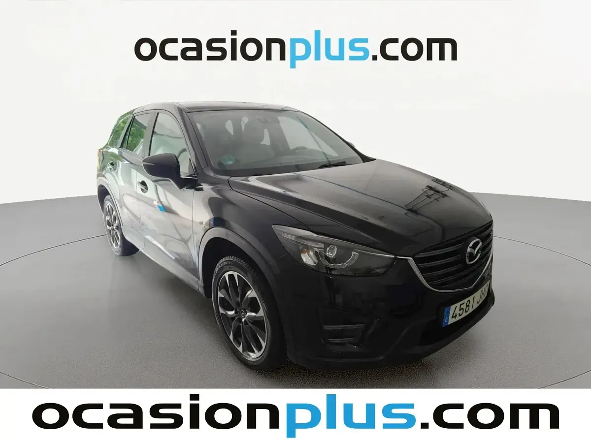 Usado Mazda CX-5 Luxury 150 CV (110 kW) 2015 Negro SUV