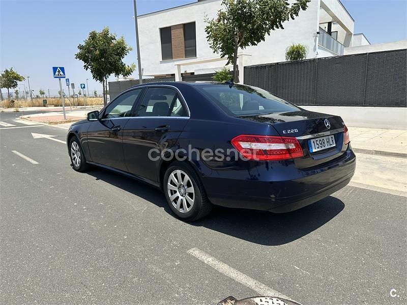 Azul Usado 2012 Mercedes E220 Elegance Berlina | 10.400 € (Precio justo) - Imagen 1/2