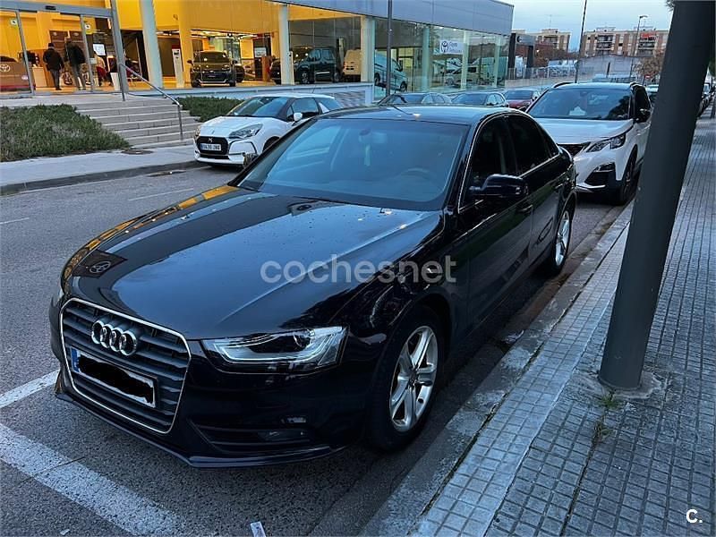 Negro Usado 2013 Audi A4 Advanced Berlina | 13.900 € (Precio justo) - Imagen 1/4